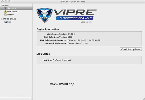 VIPRE Mac杀毒软件企业版