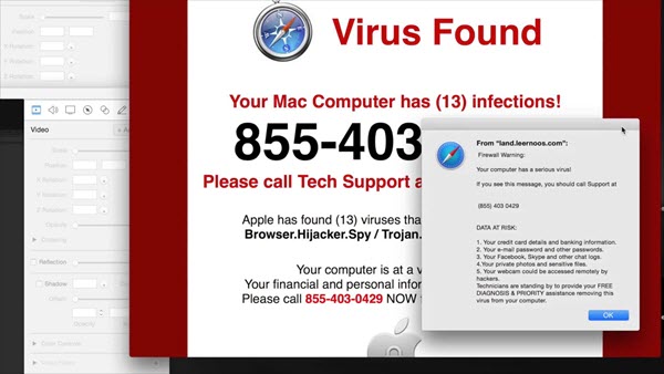 Mac电脑上发现病毒