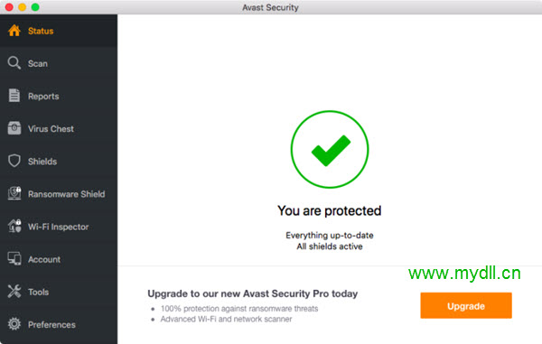 Avast杀毒软件Mac版