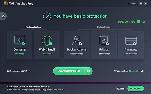 AVG杀毒软件免费版