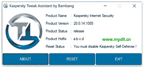 Kaspersky Tweak Assistant